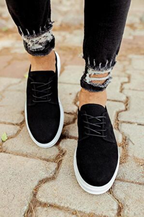 Chekich CH003 Süet BT Erkek Ayakkabı SİYAH