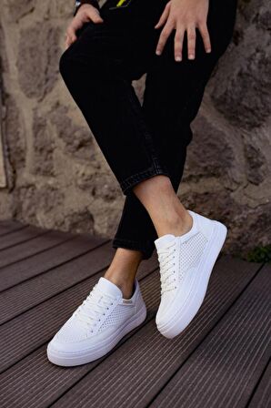 Chekich CH015 BT Erkek Ayakkabı BEYAZ