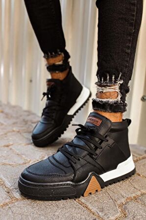 Chekich CH057 SBT Erkek Bot SİYAH/SİYAH