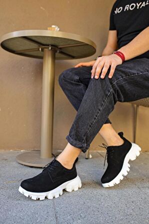 Chekich CH093 Süet BT Erkek Ayakkabı SIYAH