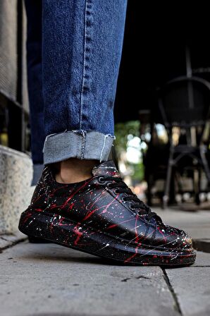 Chekich CH254 ST Erkek Ayakkabı 471 BEYAZ / KIRMIZI SPLUSH