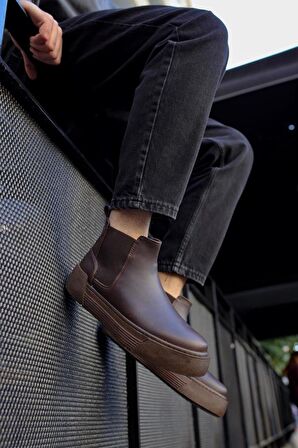 Chekich CH069 Erkek Bot KAHVE