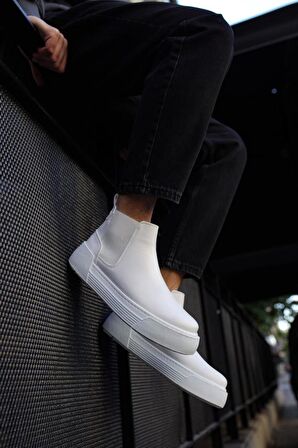 Chekich CH069 Erkek Bot BEYAZ