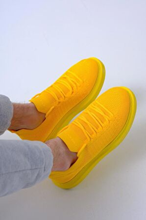 Chekich CH307 Triko Erkek Ayakkabı SARI