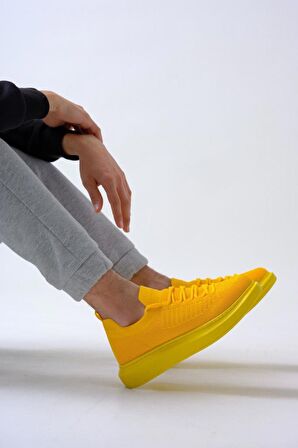 Chekich CH307 Triko Erkek Ayakkabı SARI