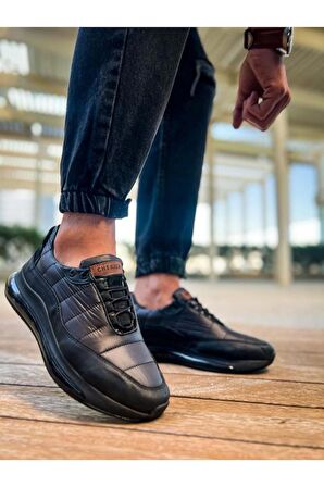 CH179 CST Sporty Runner Erkek Ayakkabı SIYAH