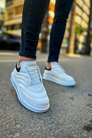 CH299 GBT Sollıevo Erkek Ayakkabı BEYAZ/SIYAH