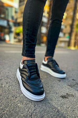 CH299 GBT Sollıevo Erkek Ayakkabı SIYAH/BEYAZ