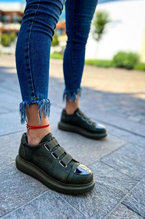 CH251 CRT Mirror Kadın Ayakkabı HAKI