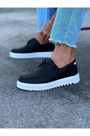 Wagoon WG506 Beyaz Erkek Saraclı Casual Ayakkabı