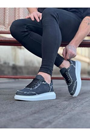 Wagoon WG018 Gri Kot Erkek Casual Ayakkabı