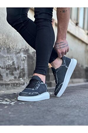 Wagoon WG018 Gri Kot Erkek Casual Ayakkabı