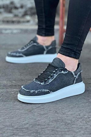 Wagoon WG018 Gri Kot Erkek Casual Ayakkabı