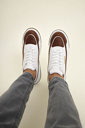 CH241 CBT Signature Line Up Erkek Ayakkabı TABA/BEYAZ