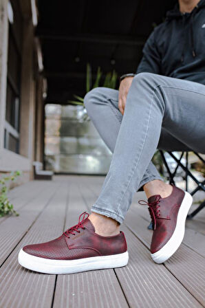 CH061 CBT Rex Erkek Ayakkabı BORDO