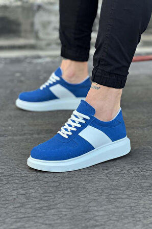  WG011 Kırmızı Süet Erkek Casual Ayakkabı