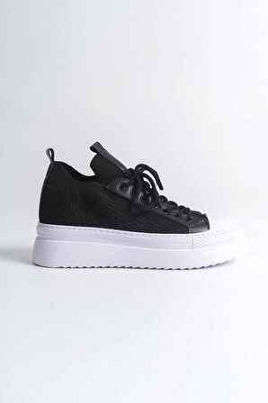 CH2601 - Triko Erkek Ayakkabı SIYAH