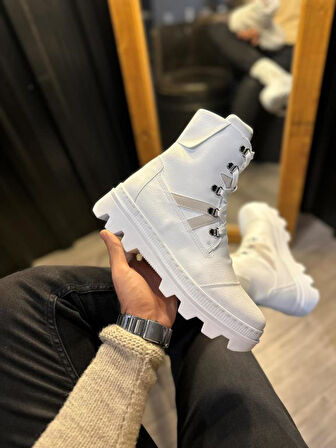 Knack Erkek Spor Bot B14 Beyaz