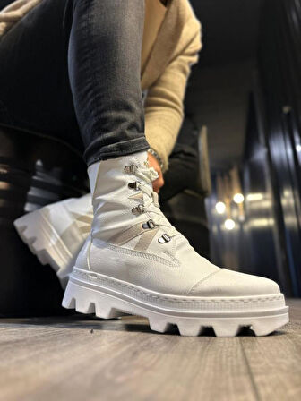 Knack Erkek Spor Bot B14 Beyaz