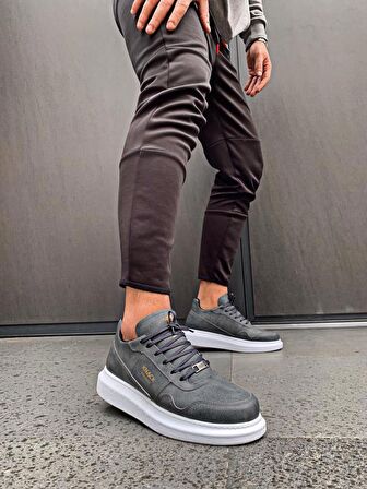 Knack Yüksek Taban Günlük Ayakkabı 040 Gri