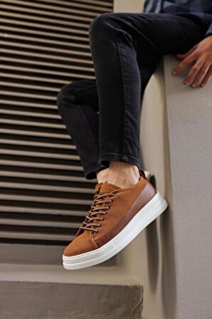 Knack Sneakers Ayakkabı 010 Taba Süet