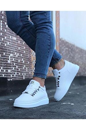 Wagoon WG047 Beyaz  Erkek Casual Ayakkabı