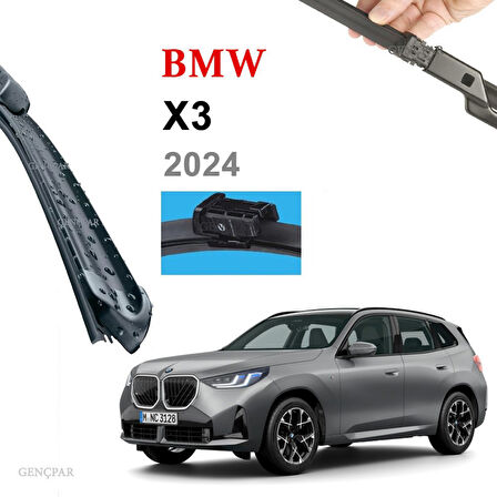 BMW X3 ÖN SİLECEK TAKIMI (2 ADET) 2024-