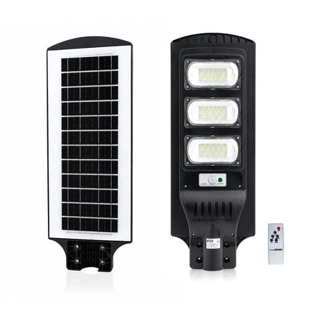 300w - 6500k Solar - Güneş Enerjili Sokak Lambası - Armatür Sensörlü Bahçe-balkon-sokak Ars-348966 Bx40