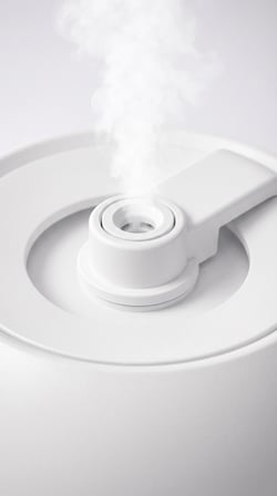 Hava Nemlendirici Buhar Makinesi 220ml Kapasiteli Uygun Boyutlu Ev ve Ofis Kullanımı