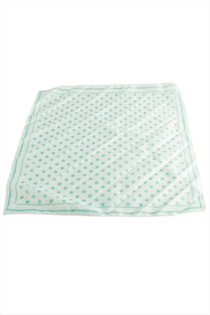 Benekli Zr Saten Fular 50*50 cm