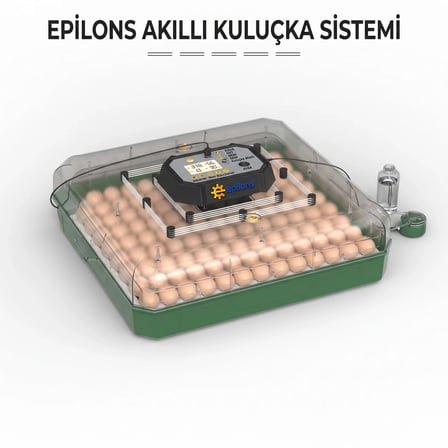 MY110 Yumurta Kapasiteli Tam Otomatik Kuluçka Makinesi Su Pompası ve Yedek Çevirme Motoru Hediyeli