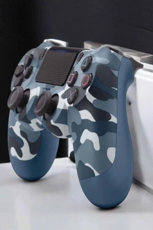 PS4 Oyun Kolu Kamuflaj Desenli Joystick
