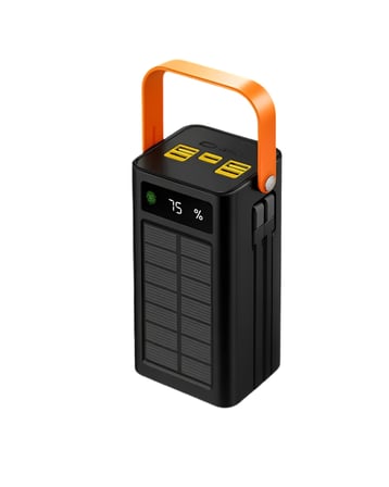 80.000 Solar Şarj Özellikli Yüksek Kapasiteli Powerbank Hızlı Şarj Destekli