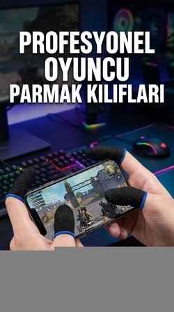 Oyuncu Eldiveni Hassas Kontrol ve Konforlu Tasarım Dayanıklı Yapı
