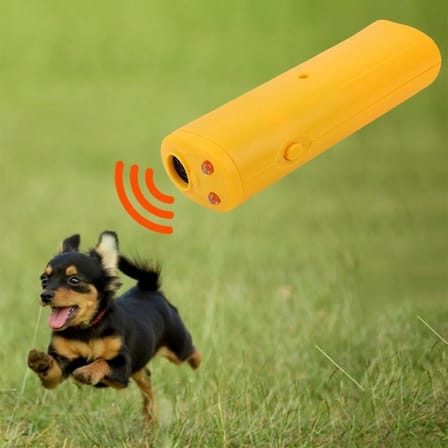Ultrasonik Köpeksavar Cihaz – 150 Desibel, Ses Dalgasıyla Zararsız Koruma, LED Işıklı, Etkili