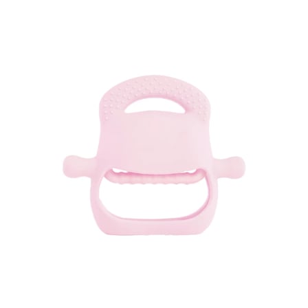 Pembe Bebek Silikon Diş Kaşıyıcı
