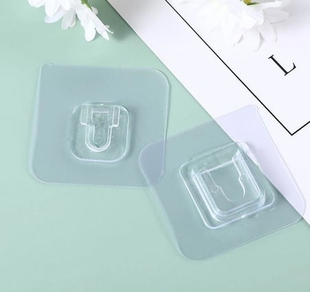 Geçmeli Klips Eşya Sabitleme Askısı 5 SET