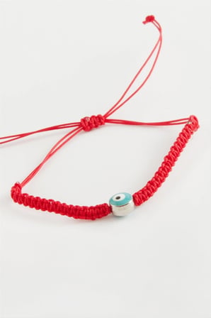 Nazar Makrome Örgülü Bileklik