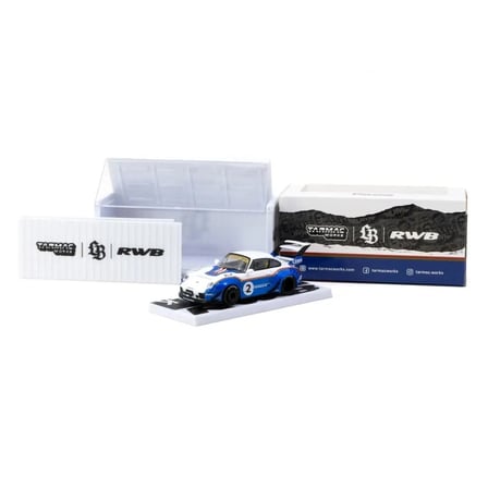 Konteyner Kutulu 1/64 RWB 993 Liberty Walk Diecast Model Araba - Koleksiyonluk BX-313331