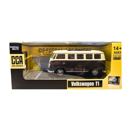 Minik 1/32 Klasik Volkswagen T1 Model Araba - Tek Renk Seçimi, Koleksiyon Vitrin İçin BX-313410