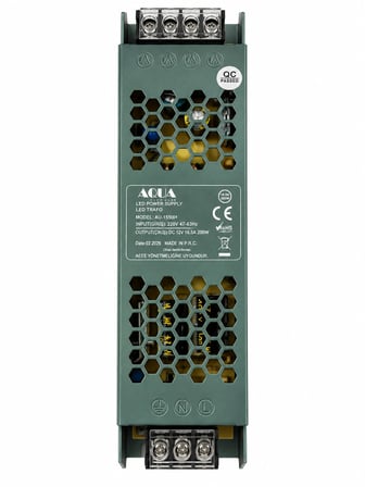 1 Adet EDSON AQUA AU 1554 Süper Slim 21A LED Trafosu 12V 250W
