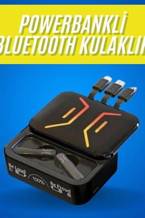 Bluetooth 5.2 Oyun Kulaklığı Dahili Powerbank Kablolu Ve Kablosuz Düşük Gecikme 1 Adet BX-313687