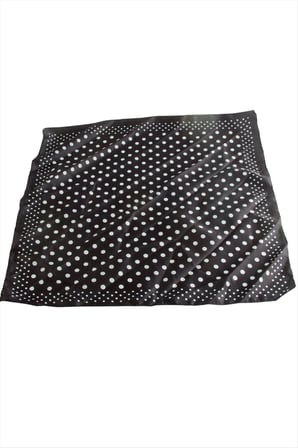 Benekli Zr Saten Fular 50*50 cm