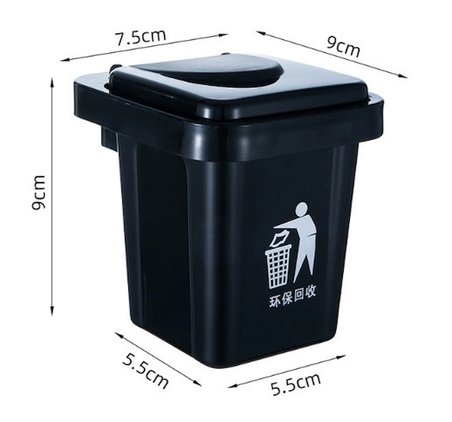 Çöp Kovası Tasarımlı  Küllük Bx40