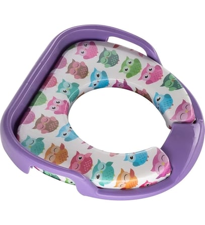 Softy Jumbo Kids Çocuk-Bebek Yanlardan Tutmalı Yumuşak Süngerli Klozet Kapağı Adaptörü