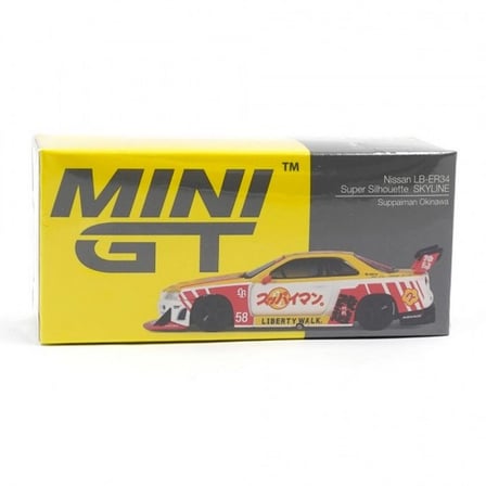 1/64 Nissan LB-ER34 Super Silhouette SKYLINE Suppaiman Okinawa