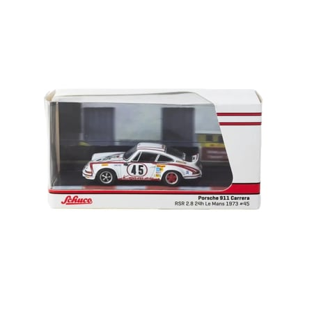 1/64 Ölçekli Porsche 911 RSR 2.8 Le Mans 1973 #45 Kazanan Model Araç - Eco Lounge Diecast