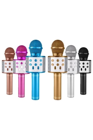 Kablosuz Karaoke Mikrofon, Müzik ve Ses Efektleri ile Eğlenceli Şarkı Söyleme Deneyimi