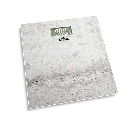 Sinbo Dijital Tartı - Beyaz Renk - 180 kg Maks Kapasite - LCD Ekran