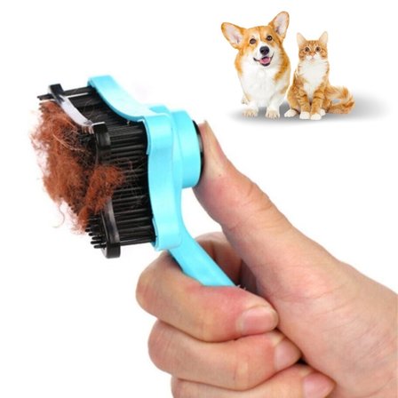 Evcil Hayvan Kedi Köpek Tüy Toplayıcı Otomatik Tuşlu Pet Tarak Bx40
